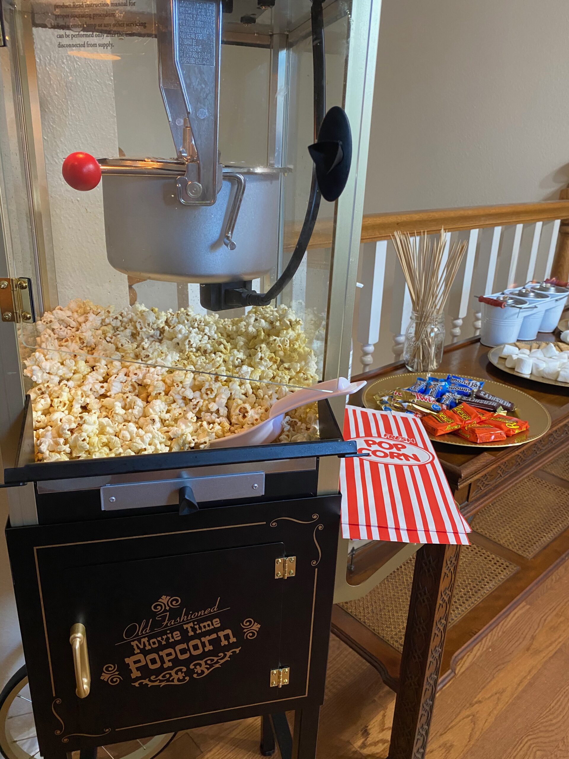 Old Fashioned Movie Time Popcorn Maker Instructions